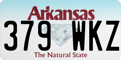 AR license plate 379WKZ