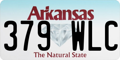 AR license plate 379WLC