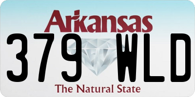 AR license plate 379WLD