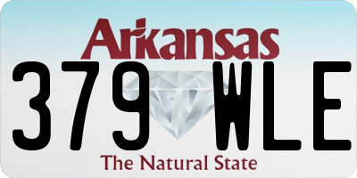 AR license plate 379WLE