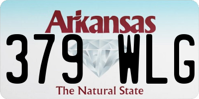 AR license plate 379WLG