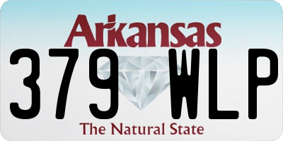 AR license plate 379WLP
