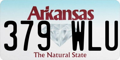 AR license plate 379WLU