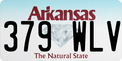 AR license plate 379WLV