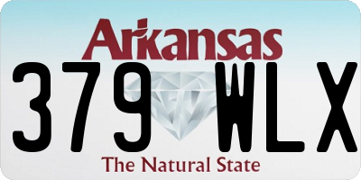 AR license plate 379WLX