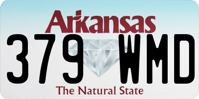 AR license plate 379WMD