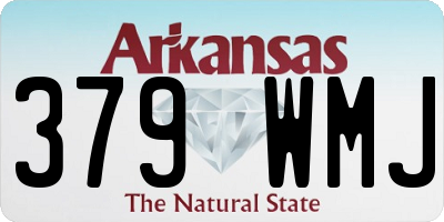 AR license plate 379WMJ