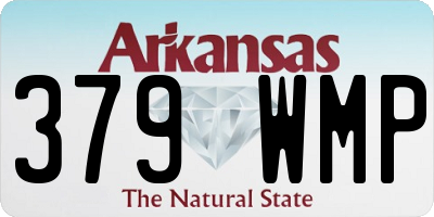 AR license plate 379WMP