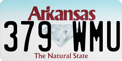 AR license plate 379WMU