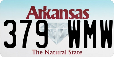 AR license plate 379WMW