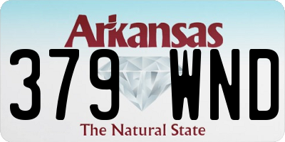 AR license plate 379WND