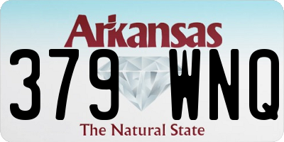 AR license plate 379WNQ