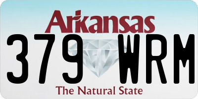 AR license plate 379WRM