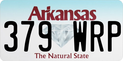 AR license plate 379WRP