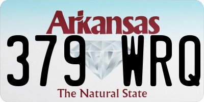 AR license plate 379WRQ