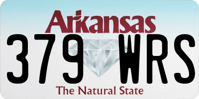AR license plate 379WRS