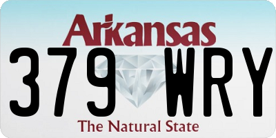 AR license plate 379WRY