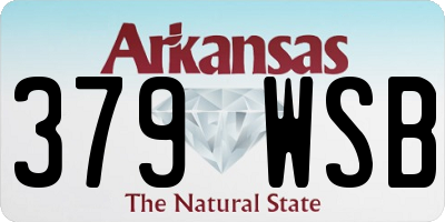 AR license plate 379WSB