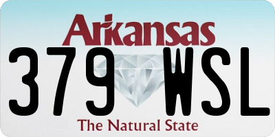 AR license plate 379WSL