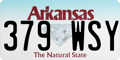 AR license plate 379WSY