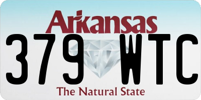 AR license plate 379WTC