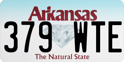 AR license plate 379WTE