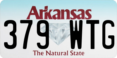 AR license plate 379WTG