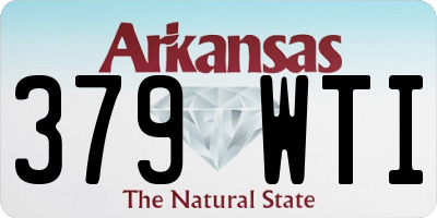 AR license plate 379WTI