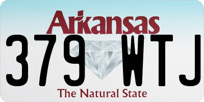AR license plate 379WTJ