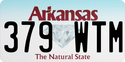 AR license plate 379WTM