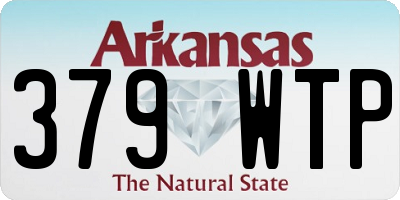 AR license plate 379WTP