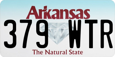 AR license plate 379WTR