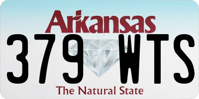 AR license plate 379WTS