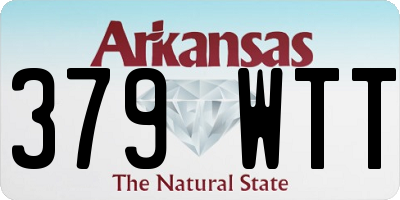 AR license plate 379WTT