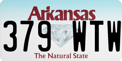 AR license plate 379WTW