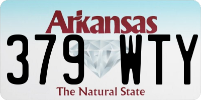 AR license plate 379WTY