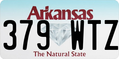 AR license plate 379WTZ