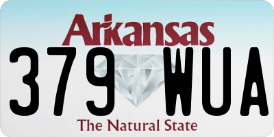 AR license plate 379WUA