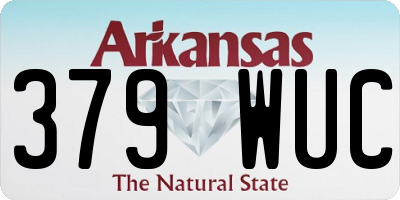 AR license plate 379WUC