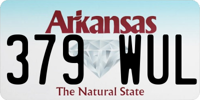 AR license plate 379WUL