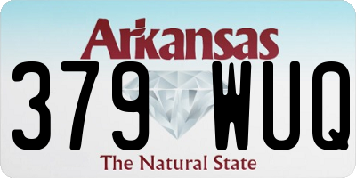 AR license plate 379WUQ