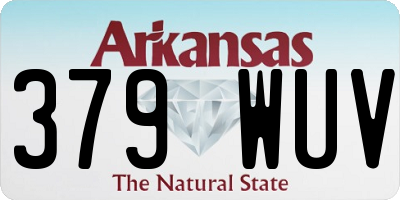 AR license plate 379WUV