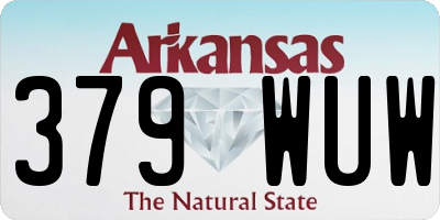 AR license plate 379WUW