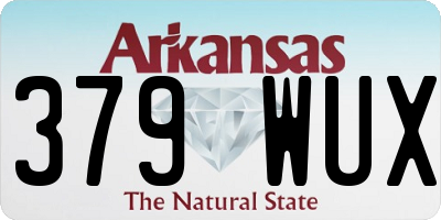 AR license plate 379WUX