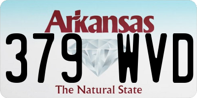 AR license plate 379WVD