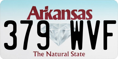 AR license plate 379WVF