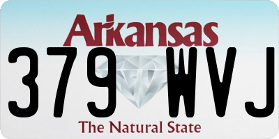 AR license plate 379WVJ