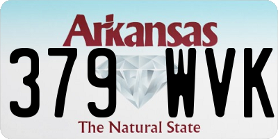 AR license plate 379WVK