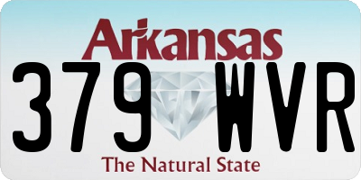 AR license plate 379WVR