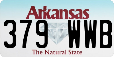 AR license plate 379WWB